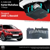 S-Dizayn Peugeot 2008 1.2 Benzin Çelik Karter Muhafaza 2017 Üzeri A+ Kalite - 1