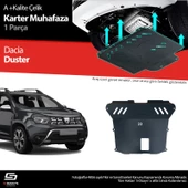 S-Dizayn Dacia Duster Çelik Karter Muhafaza 2018-2023 A+ Kalite - 1
