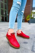 CH157 CKT Retro Erkek Ayakkabı KIRMIZI - 1