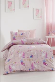 Upstyle Junior Nevresim Seti Tek Kişilik MagicAl Pembe - 1