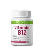 VOONKA VİTAMİN B12-VİTAMİN B12 İÇEREN TAKVİYE EDİCİ GIDA 102 TB - 1