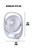 CVS DN 91026 Portatif Masa Üstü Vantilatör - 2