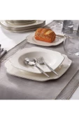 Schafer Royalty Lüx 24 Parça Yemek Takımı Platin Yaldızlı - 3