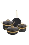 Schafer Goldie Yanmaz Yapışmaz Tencere Seti-7 Parça thumbnail 5