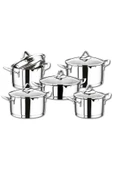 OMS 10 Parça Silindir Tencere Seti 1057 thumbnail 1