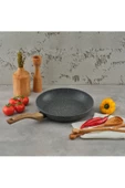 Leydi Marble Natura Granit Tava 32 Cm - 1
