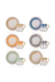 Schafer Belus 6 Kişilik Kahve Fincan Seti 12 Parça-asorti01 thumbnail 2