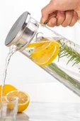 Şener Paçi 1400ml Metal Kapaklı Merida Cam Sürahi - 3