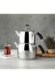 Nehir Modern Maxi Çelik Çaydanlık Takımı - 1