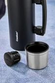 Cooker 1.5 LT KULPLU PASLANMAZ ÇELİK TERMOS-SİYAH - 5