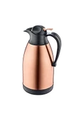 OMS PASLANMAZ 3281 - 2 Parça - Paslanmaz Çelik, 2,0 Litre Sıcak, Soğuk, Termos Bakır Gövde, Siyah Detay - 2