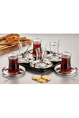 ÖZLİFE 12 Parça Mess Sade Çay Seti - 1