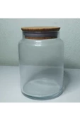 BUENOS Bambu Kapaklı Cam Kavanoz 500ml - 2