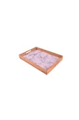 OMS PASLANMAZ 9101 Marmol S boy Bambu Tepsi - 1