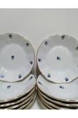 Porland PORSELEN 12'Lİ HERCAİ ÇAY TABAK 11 CM - 2