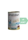 Anatolian Premium Puppy Lamb Pate Kuzulu Ezme yavru köpek konservesi 400 gr x 6 Adet - 1