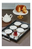 Cooker CKR4144 Porselen Beyaz Çay Tabağı 6 Lı - 1