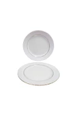 Güral Porselen Sf20du23 Sedef Düz Tabak 20 Cm 6'lı - 1