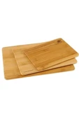 Fame Kıtchen 3'lü Bambu Kesme Tahtası (23X17)(28X21)(33X24) 4379675 - 1