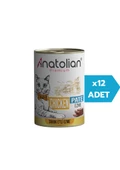 Anatolian Premium Adult Chicken Pate Tavuklu Ezme Yetişkin Kedi Konservesi 400 gr x 12 Adet - 1