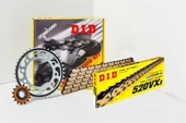 DID KAWASAKI VN 650 VULCAN 15-20 D.I.D ZİNCİR DİŞLİ SET 15T-46T - 1