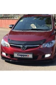 Cappafe Honda Civic 8 Ön Kaput Koruma Rüzgarlık 4mm (abs) 06-12 thumbnail 4