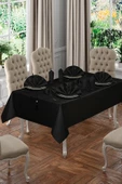 NİVEMESHOME SİYAH 160*220 COLBER MASA ÖRTÜSÜ - 3