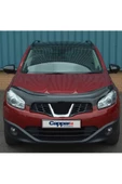 Cappafe Nissan Qashqai Ön Kaput Koruyucu Rüzgarlığı 4mm Akrilik (abs) Piano Black 2010-2013 - 4
