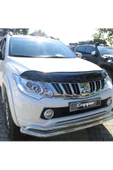 Cappafe Mitsubishi L200 Ön Kaput Koruma Rüzgarlık 4mm (abs) 15-19 - 1