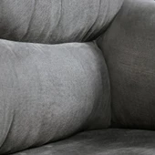 Roza Gri Kumaş İkili Kanepe thumbnail 2