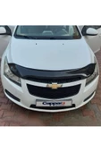 Cappafe Chevrolet Cruze Ön Kaput Koruyucu Rüzgarlığı 4mm Akrilik (abs) Piano Black 2008-2016 thumbnail 4