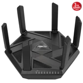 ASUS RT-AXE7800 WIFI-6E ÜÇ BAND 4G VPN GAMING ROUTER thumbnail 3