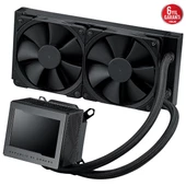 ASUS 240MM ROG RYUJIN III 240 OLED 3.5" LCD EKRANLI NOCTUA FANLI SIVI SOĞUTMALI İŞLEMCİ FANI thumbnail 1