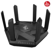 ASUS RT-AXE7800 WIFI-6E ÜÇ BAND 4G VPN GAMING ROUTER thumbnail 1