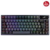 ASUS ROG AZOTH TR OLED RGB KABLOSUZ GAMING KLAVYE thumbnail 1