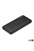 10.000 Mah Kendinden Kablolu Taşınabilir Şarj Cihazı Siyah Modern Tasarım 826334 - 4