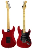Midex RPH-40RD-35AMP 35W BT Amfili Elektro Gitar Seti HSH Manyetik Maple Klavye - 4