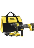 Stanley SFMCK216MDS 18V Fatmax V20 Kömürsüz Darbeli Matkap ve Sds-Plus Kırıcı (1-4.0 Ah), (1-2.0 Ah) - 1