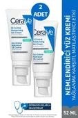Cerave Yağlanma Karşıtı Nemlendirici Yüz Kremi 52 ml 2 Adet - 1