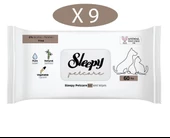 Sleepy Petcare Evcil Hayvan Islak Havlusu 60lı x 9 Adet (540 Yaprak) - 1