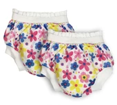 Sema Baby 2'li Desenli Lüks Alıştırma Külodu No.2 15-20 kg - Flowers - 1