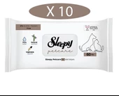 Sleepy Petcare Evcil Hayvan Islak Havlusu 60lı x 10 Adet (600 Yaprak) - 1