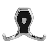 Mobilya Vestiyer Duvar Askısı Metal Dolap Elbise Askılığı Krom Siyah Kapaklı Sağlam Askı thumbnail 1