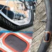 Solüsyonlu İç Lastik Soğuk Yaması Şambrel Şamyel Patlak Tamiri Bisiklet Yapıştırma 12'li Paket - 3