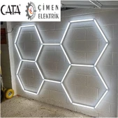 Cata CT 9082 Anzer LED Linear Armatür Beyaz Işık thumbnail 2