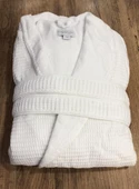 Royam Unisex Yumuşak % 100 Pamuklu Tek Bornoz - 4