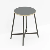 Eportatif Tabure Sandalye Mutfak Sandalyesi Füme 1479 - 3