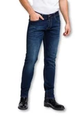 Erkek Slim Fit Yıkamalı Likralı Jean Kot Pantolon - 12