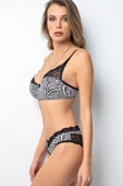 Miorre Push-Up Dolgulu Dantel Detaylı Sütyen Takım - 6