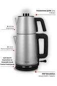 Goldmaster Sefam BY-5314 2200 W Çelik Çay Makinesi Inox - 3